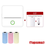 X6 Mini Taşınabilir Termal Yazıcı | Bluetooth Cep Yazıcı, Etiket & Sticker Yazıcı, Mürekkep Gerektirmeyen Termal Fotoğraf ve Not Yazıcı