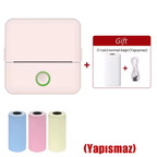 X6 Mini Taşınabilir Termal Yazıcı | Bluetooth Cep Yazıcı, Etiket & Sticker Yazıcı, Mürekkep Gerektirmeyen Termal Fotoğraf ve Not Yazıcı
