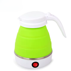 Katlanabilir Elektrikli Kettle 0.6L | Portatif Mini Su Isıtıcı, Seyahat & Ev İçin Silikon Katlanır Çay ve Kahve Isıtıcı (110-220V)