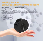YT200 Mini LED Projektör | Taşınabilir Ev Sinema Projektörü, USB Destekli Medya Oynatıcı, iPhone & Android Uyumlu (320x180p, 100’’ Ekran)