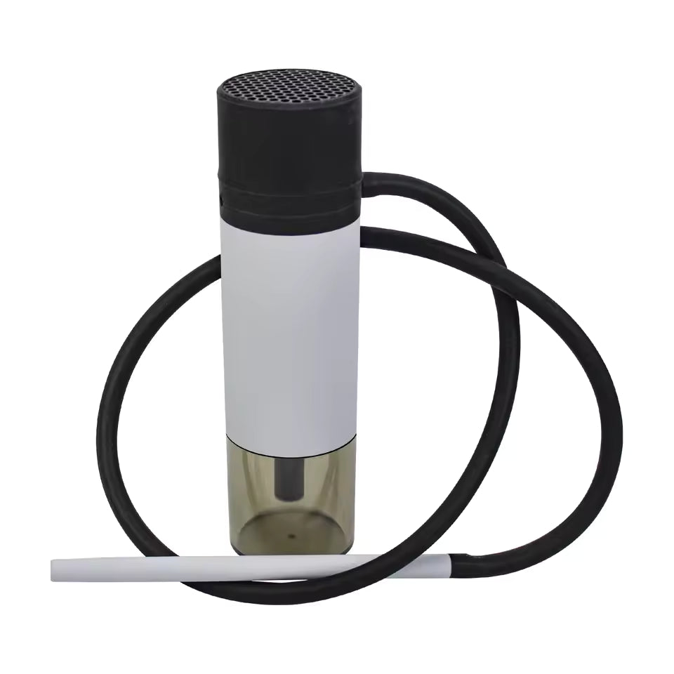 Taşınabilir Araç Nargile Seti – Mini Shisha Silikon Hortumlu, Seyahat ve Outdoor Kullanım İçin