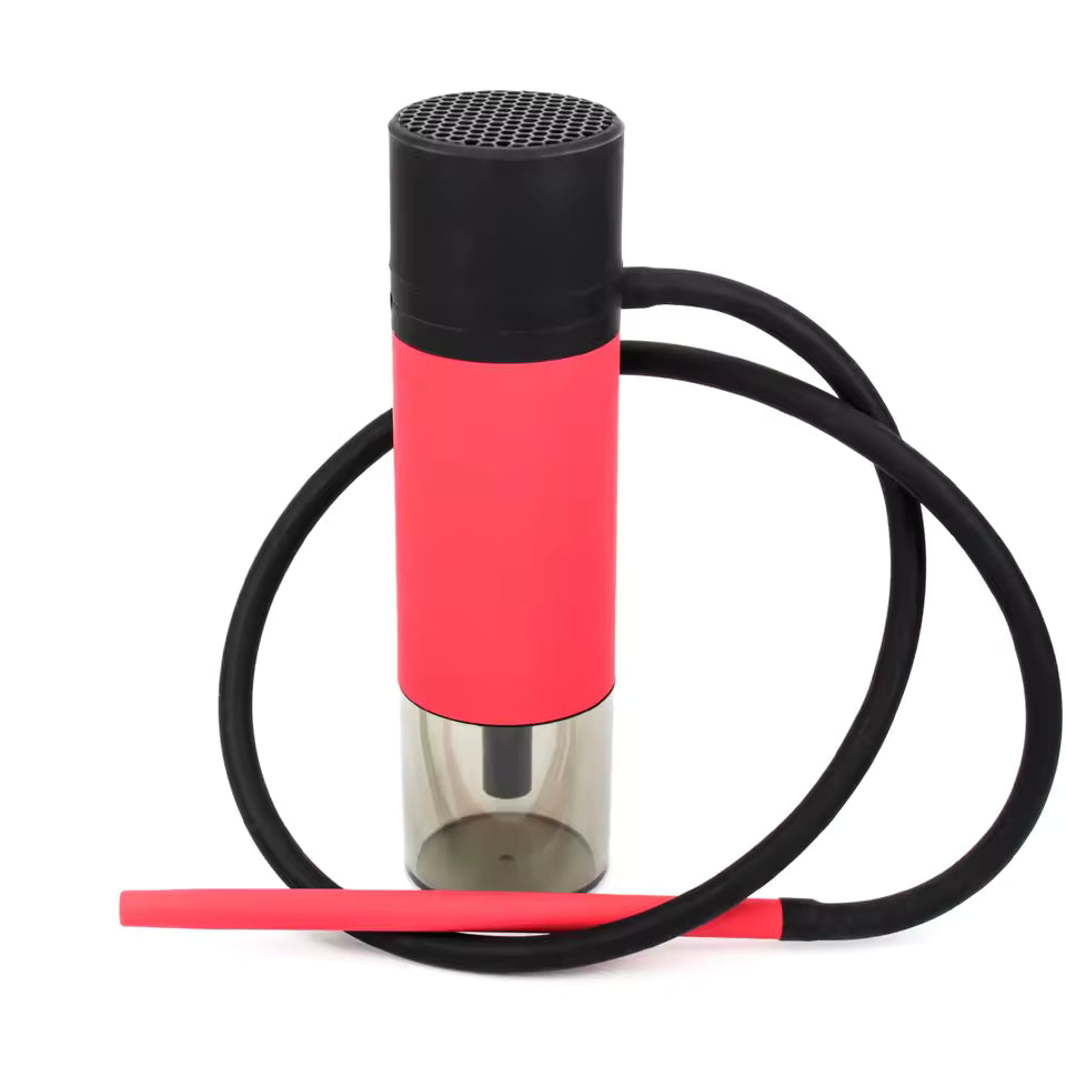 Taşınabilir Araç Nargile Seti – Mini Shisha Silikon Hortumlu, Seyahat ve Outdoor Kullanım İçin